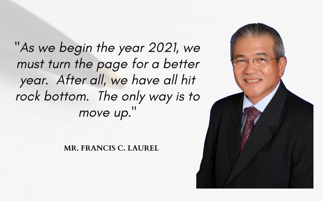 New Year’s Message of Mr. Francis C. Laurel