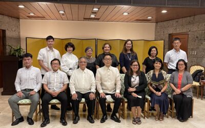 Dinner Hosted by Ambassador Koshikawa for Filipino Nihongo Teachers