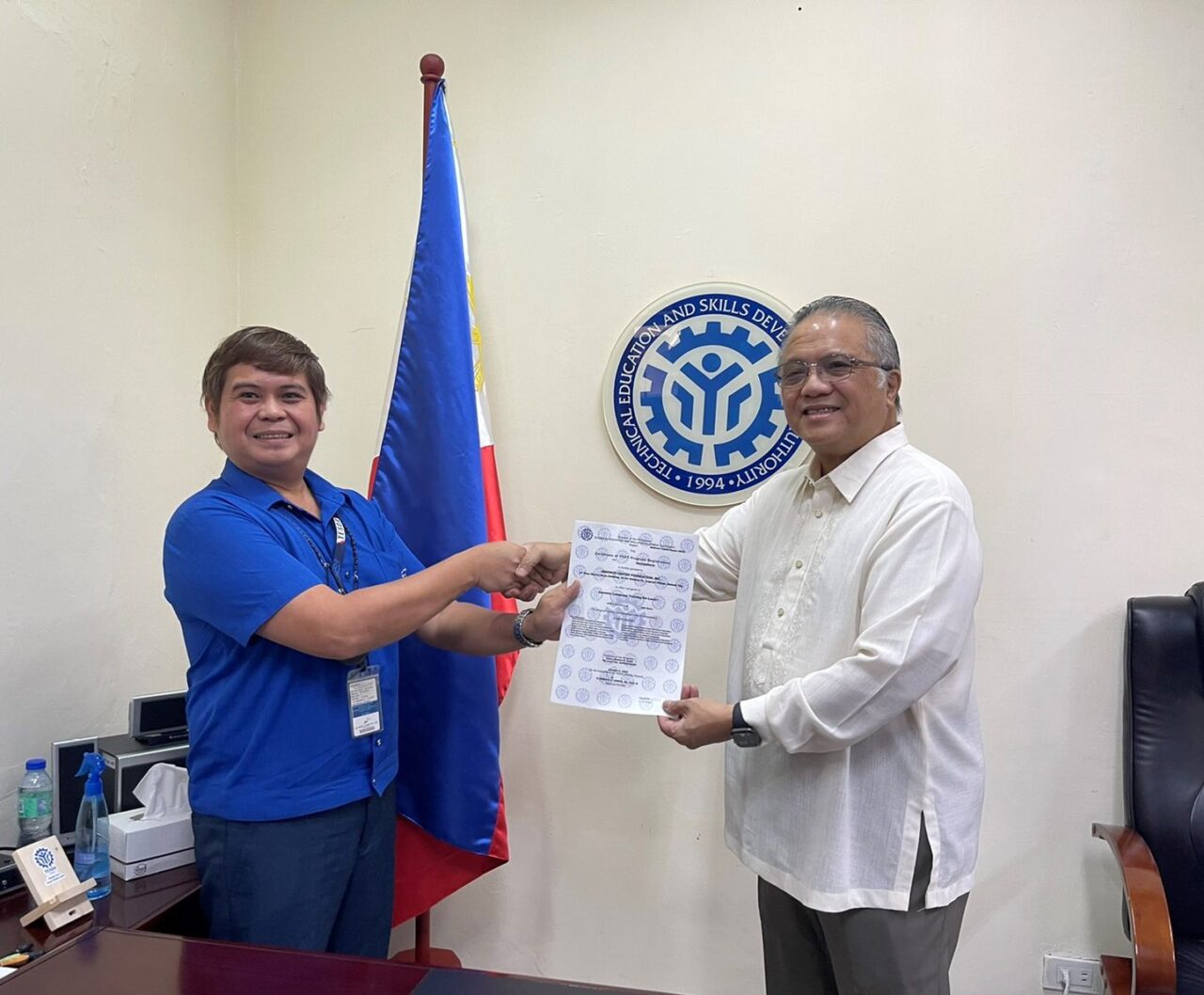 TESDA accredits NCF - Nihongo Center Foundation